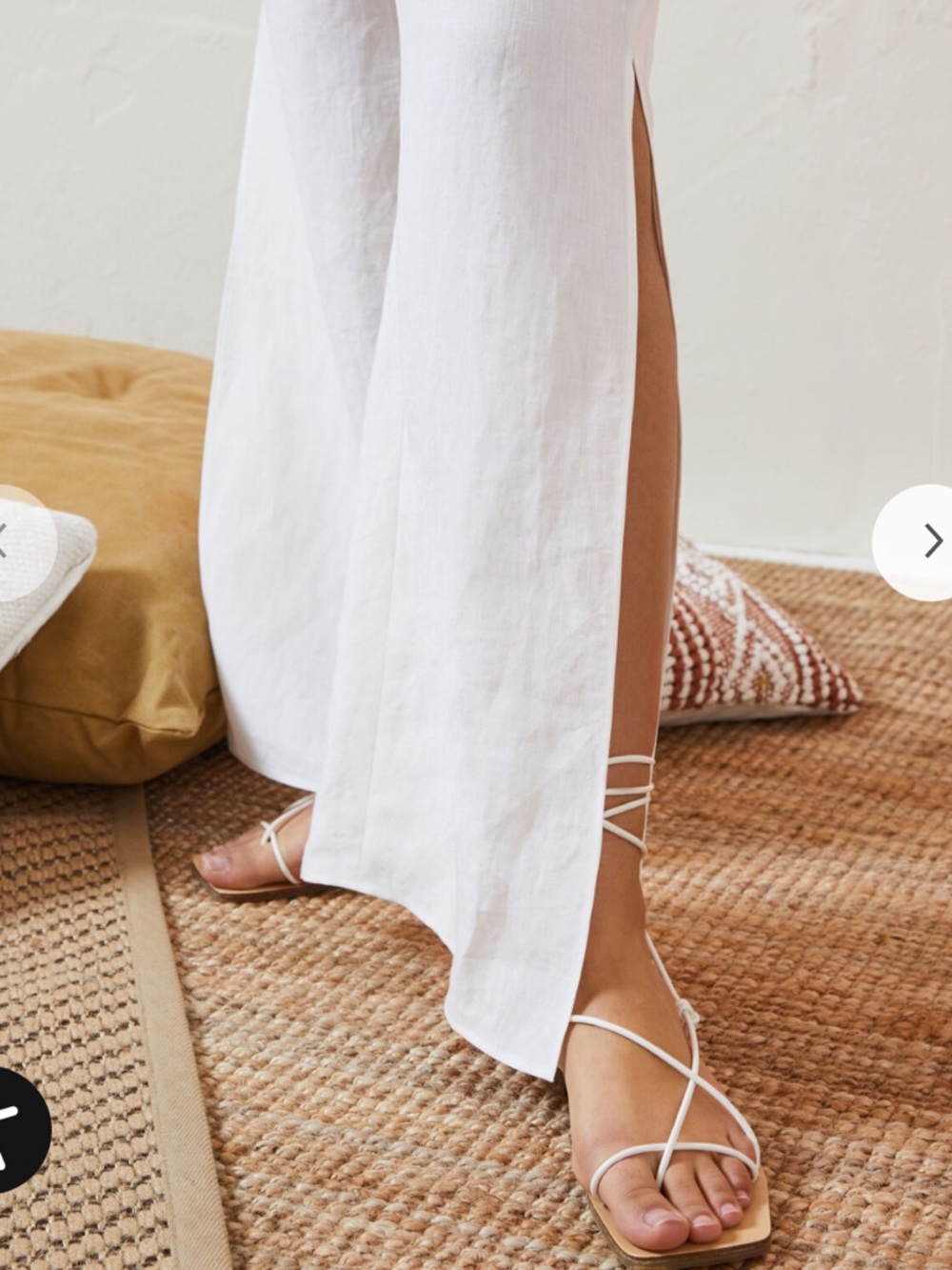 ELENA MIRO X LISA VON TANG Hemp Trousers